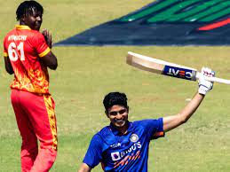 Sachin Tendulkar’s enormous 24-year-old ODI record is broken by Shubman Gill with his first-ever international century against Zimbabwe